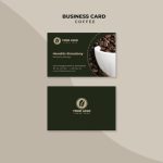 Coffee Professional Business Card | Free Psd File inside Coffee Business Card Template Free