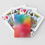 Colourful Abstract Template Custom Elegant Modern Bicycle Playing Cards | Zazzle.ca With Regard To Custom Playing Card Template