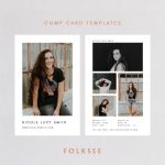 Comp Card Template Modeling Comp Card Fashion Comp Card | Etsy Throughout Download Comp Card Template