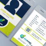 Company / Employee Id Badge Plastic Pvc Custom Photo Id | Etsy In Pvc Id Card Template
