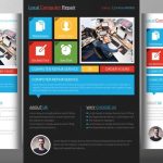 Computer Repair Flyers – Word Excel Samples With Regard To Computer Repair Flyer Word Template