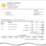 Consultant Invoice Template | Invoice Example regarding Software Consulting Invoice Template