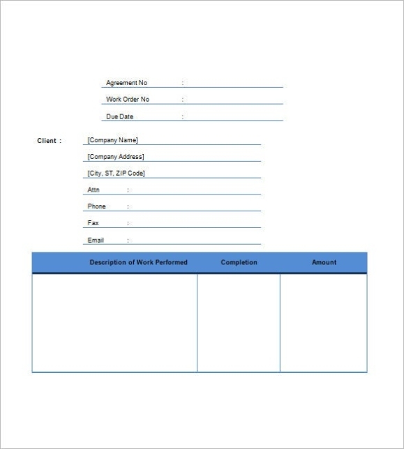 Contractor Invoice Template – 11+ Free Word, Pdf Format Download! | Free & Premium Templates In Contract Labor Invoice Template