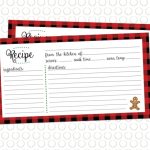 Cookie Exchange Recipe Card And Voting Ballot For Christmas | Etsy Regarding Cookie Exchange Recipe Card Template
