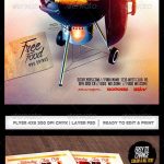 Cookout Flyer Psd | Graphicriver pertaining to Cookout Flyer Template