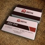 Corporate Brown Business Card – Free Psd Template | Exclsiveflyer | Free And Premium Psd Templates Pertaining To Calling Card Template Psd