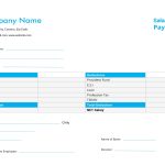 Corporate Business Pay Stub Template In Microsoft Word, Excel | Template Throughout Pay Stub Template Word Document