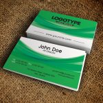 Corporate Green Business Card – Free Psd Template | Exclsiveflyer | Free And Premium Psd Templates Inside Psd Visiting Card Templates