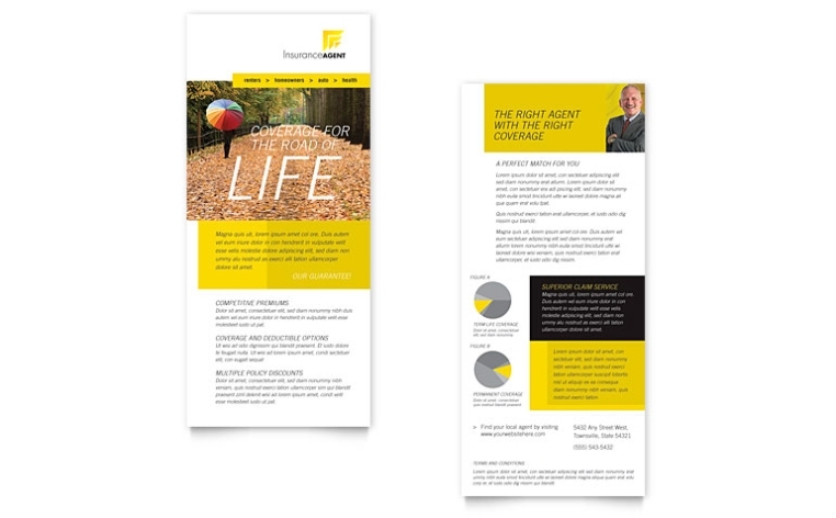 Creating Dl Flyers & Dl Brochures | Stocklayouts Blog Pertaining To Dl Size Flyer Template
