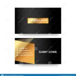 Creative And Elegant Double Sided Business Card Template Stock Illustration – Illustration Of Throughout Double Sided Business Card Template Illustrator