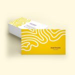 Creative Student Business Card Template – Illustrator, Word, Apple With Student Business Card Template