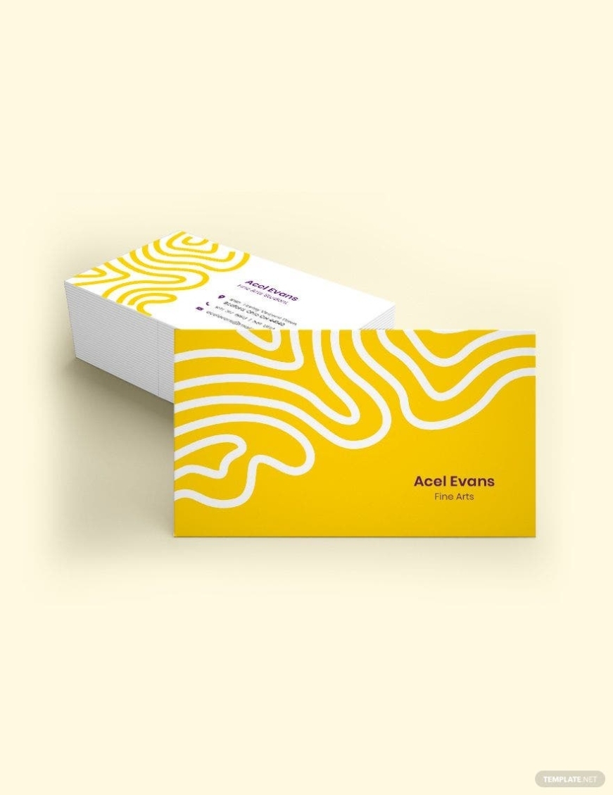 Creative Student Business Card Template – Illustrator, Word, Apple With Student Business Card Template