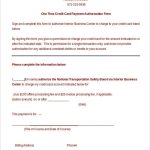 Credit Card Authorization Form Template – 10+ Free Sample, Example, Format | Free & Premium Intended For Credit Card On File Form Templates