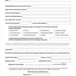 Credit Card Authorization Form Template – 10+ Free Sample, Example Throughout Order Form With Credit Card Template