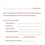 Credit Card Authorization Form Template – 10+ Free Sample, Example With Regard To Order Form With Credit Card Template
