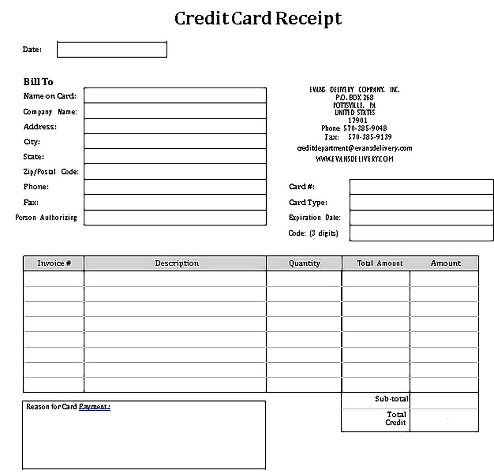 Credit Card Receipt Template : Credit Card Receipts | Welding Rodeo Designer | The Online Small Talk throughout Credit Card Receipt Template
