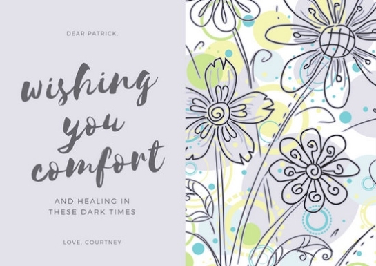 Customize 139+ Sympathy Card Templates Online – Canva With Regard To Sympathy Card Template