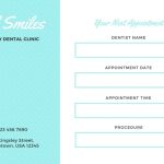 Customize 20+ Appointment Cards Templates Online – Canva Within Medical Appointment Card Template Free
