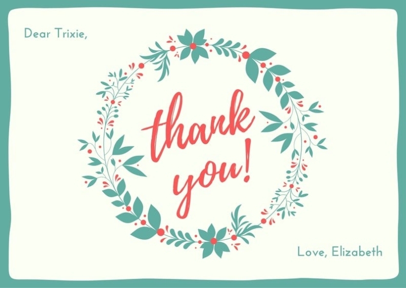 Customize 220+ Christmas Thank You Cards Templates Online – Canva Throughout Christmas Thank You Card Templates Free
