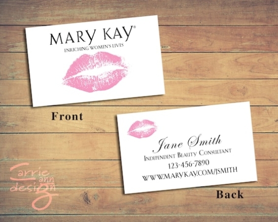 Daily Posts: [33+] Mary Kay Business Card Template Download With Mary Kay Business Cards Templates Free