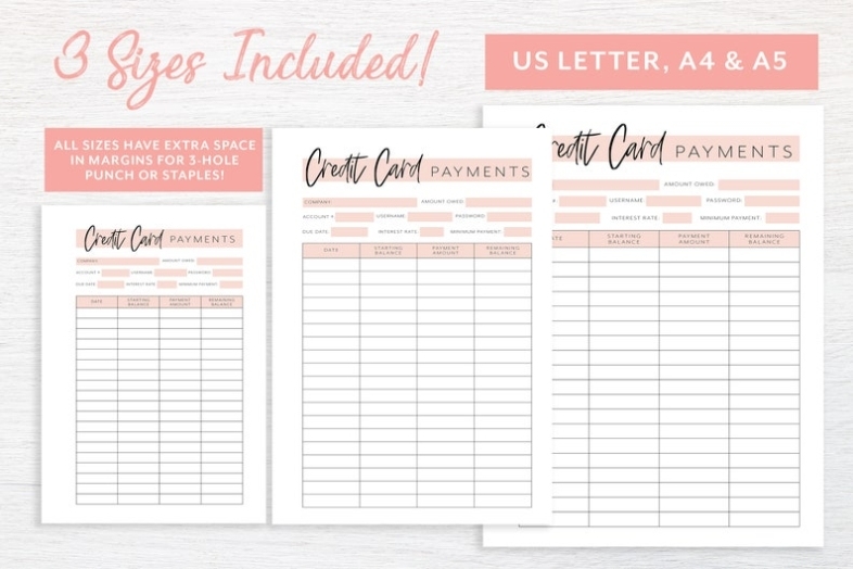Debt Payoff Planner Free Printable Budget Planner Template Debt – Credit Card Payment Plan With Credit Card Payment Plan Template