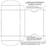 Deck Of Playing Card Box Templates Pictures To Pin On Pinterest – Pinsdaddy Intended For Card Box Template Generator