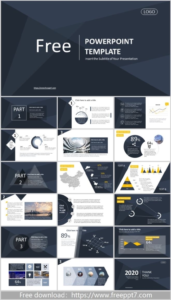 Deep Blue Business Powerpoint Templates & Google Slides Throughout Ppt Templates For Business Presentation Free Download