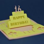 Detailed Birthday Cake Pop Up Card Template In Happy Birthday Pop Up Card Free Template