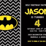 Dinyehe: Batman Party Invitations Free with regard to Batman Birthday Card Template