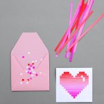 Diy 12 Ideas Originales Para Sorprender En Amor Y Amistad – Oddi7Yoddi7Y Throughout Pixel Heart Pop Up Card Template