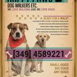 Dog Walking Flyer Template Free Of 15 Dog Walking Flyer Templates Psd Vector Eps Ai Pertaining To Dog Walking Flyer Template