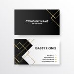 Double Sided Business Card Template Illustrator In Visiting Card Illustrator Templates Download