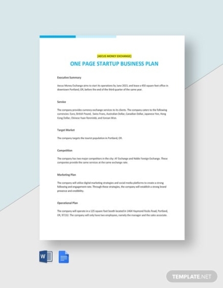 Download 37+ Startup Business Plan Templates – Microsoft Word (Doc) | Template Pertaining To Business Plan For A Startup Business Template