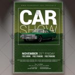 Download Car Show Event Flyer – Psd Template | Psdmarket Inside Car Show Flyer Template