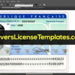 Download France Id Card Template Psd [Create Fake Id] For French Id Card Template
