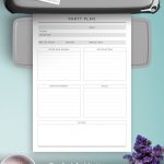 Download Printable Party Plan – Original Style Pdf Inside Music Business Plan Template Free Download