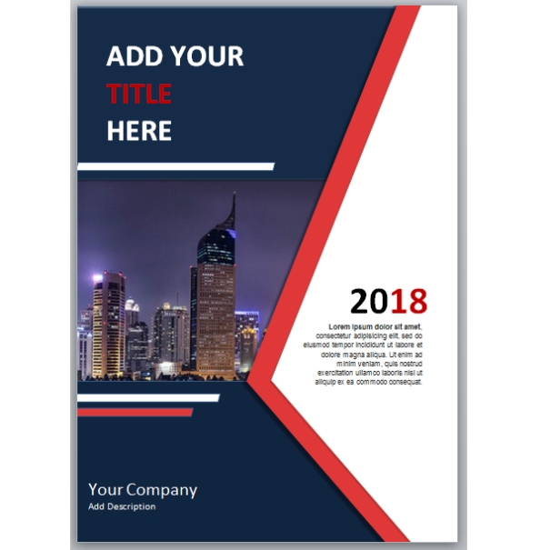 Editable Cover Page Template For Microsoft Word 2 Regarding Cover Pages For Word Templates