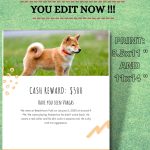 Editable Missing Dog Flyer And Poster Template Printable Lost | Etsy Regarding Missing Dog Flyer Template