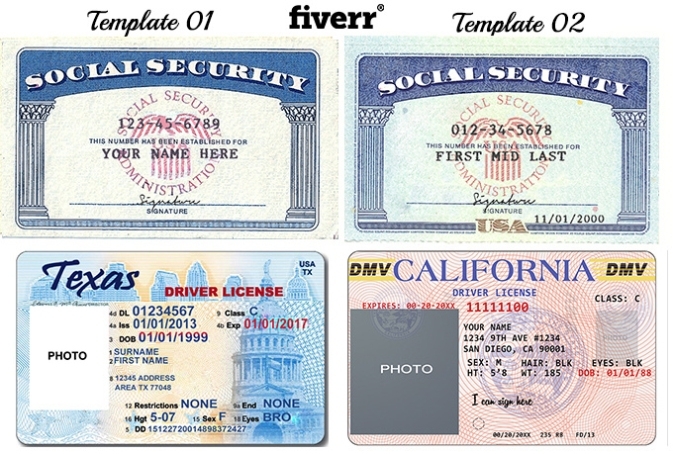 Editable Social Security Card Template Pdf | Shatterlion In Social Security Card Template Pdf