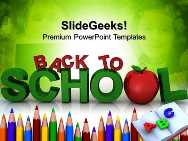 Education Back To School Education Ppt Template 1-Powerpoint Template throughout Back To School Powerpoint Template