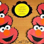 Elmo Birthday Invitations #Gluenglitter – Will Cook For Smiles With Elmo Birthday Card Template