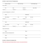 Emergency Contact Form Template – Fill Out And Sign Printable Pdf Within Emergency Contact Card Template