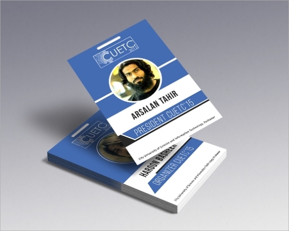 Event Card Templates | 13+ Free Word & Pdf Samples, Formats, Examples, Designs Inside Conference Id Card Template