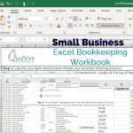 Excel Bookkeeping Template For Small Businesses - Etsy pertaining to Excel Accounting Templates For Small Businesses