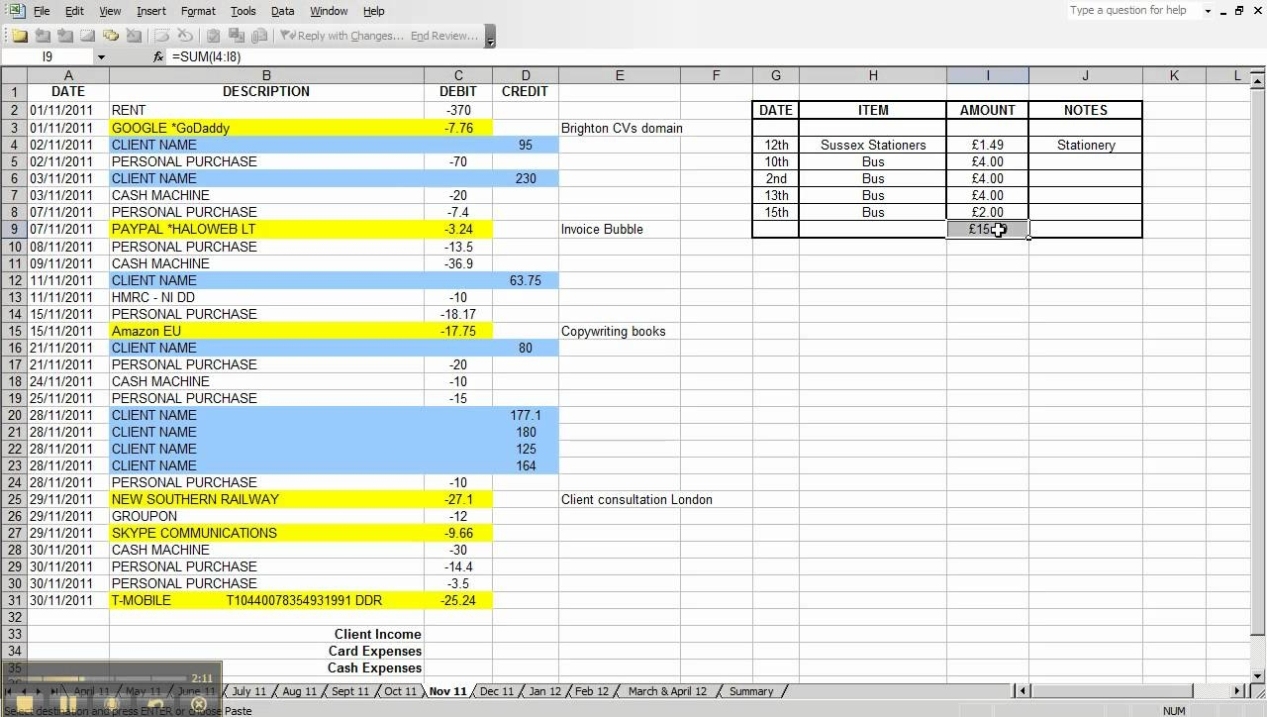 Excel Spreadsheet For Business Expenses Free — Db Excel Pertaining To Record Keeping Template For Small Business