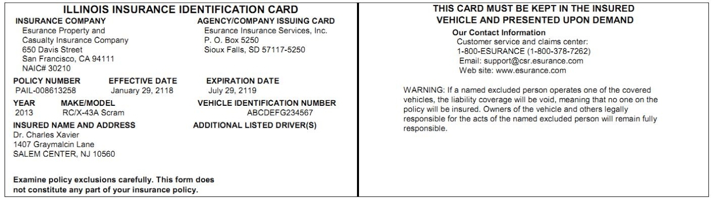 Fake Esurance Car Insurance Card Template – Mahaem Pertaining To Car Insurance Card Template Free