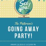 Farewell Party Invitation Templates – Canva Throughout Farewell Party Flyer Template Free