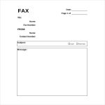 Fax Cover Template – 9+ Free Word, Pdf Documents Dwonload | Free & Premium Templates Within Fax Template Word 2010