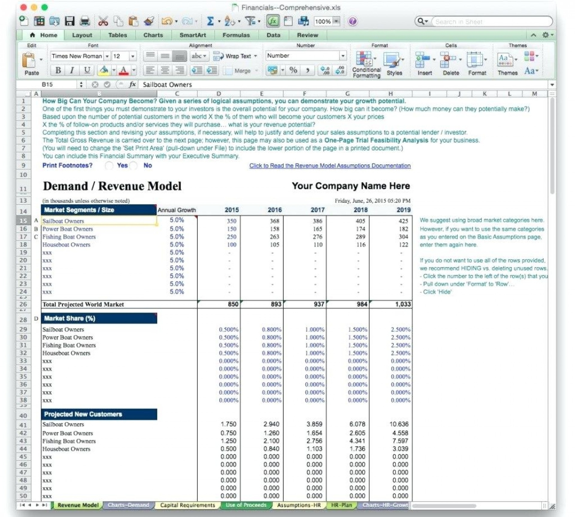 Financial Projections Spreadsheet For 017 Business Plan Financial Projections Template Ideas Within Business Plan Financial Template Excel Download