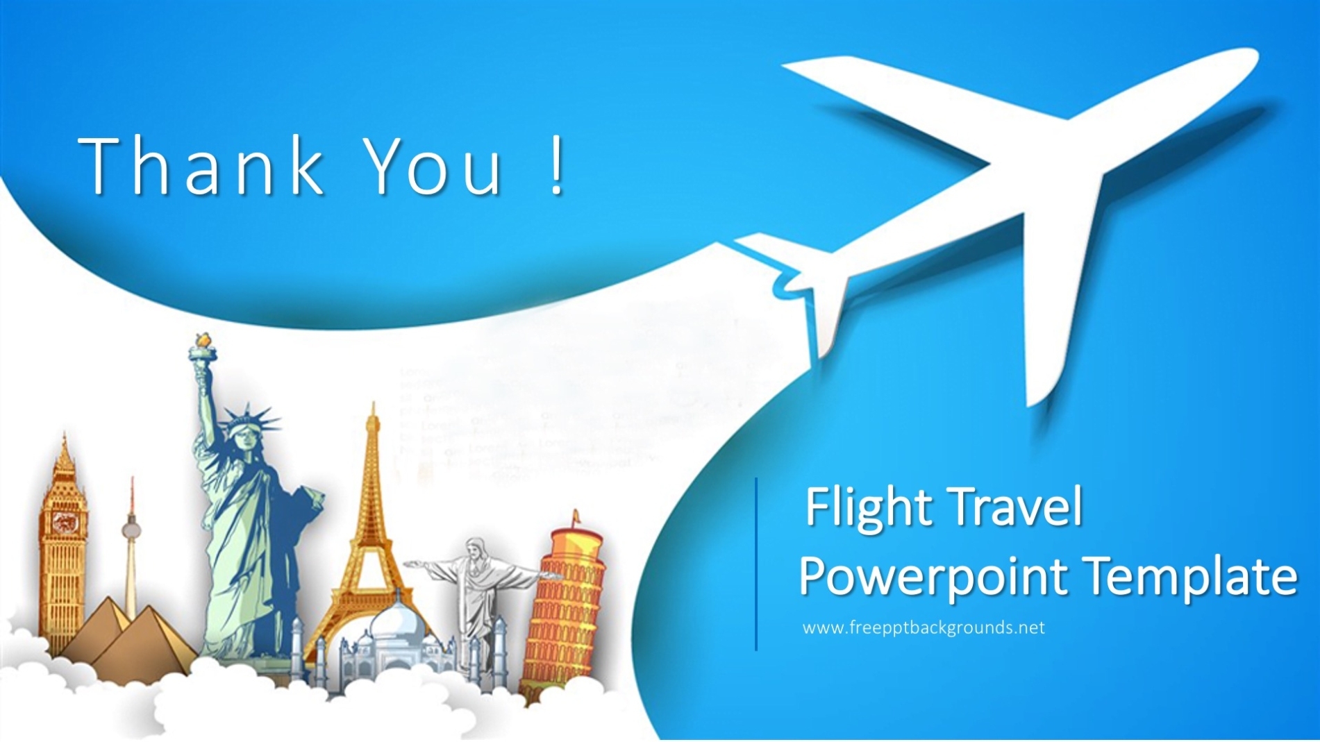 Flight Travel Powerpoint Templates – Google Slides, Holidays – Free Ppt With Powerpoint Templates Tourism